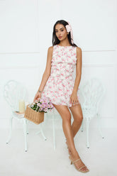 Sunset Sway Mini Dress Pink
